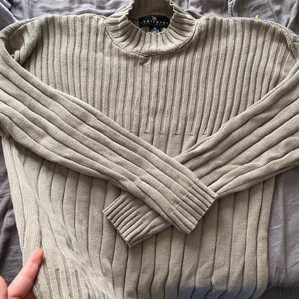 Vintage chunky sweater 🤎❄️